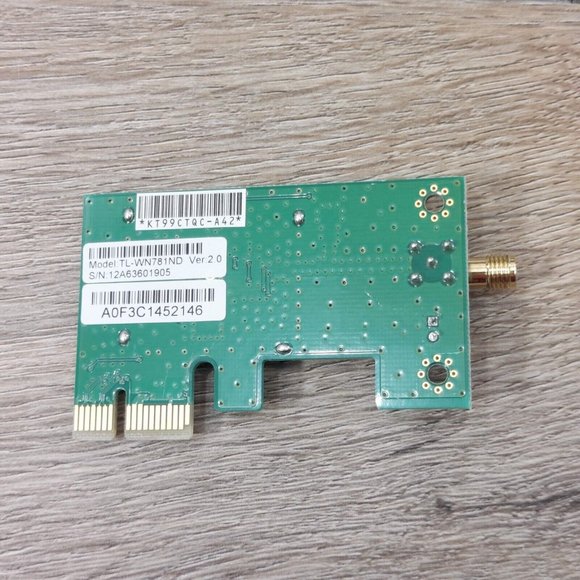 TP-Link 150 Mbps Wireless N PCl Express Adapter Model TL-WN781ND Rev:2.0 Wi-Fi - Picture 3 of 10